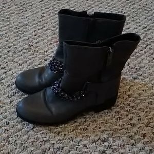 Vera Wang sparkle boots